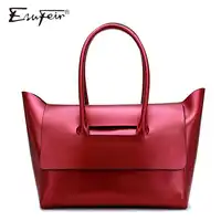 Genuine Leather Luxury Women Handbag Bag Designer Leather Female Shoulder Bag Fashion Women PurseCasual Tote Bags for Women 2018