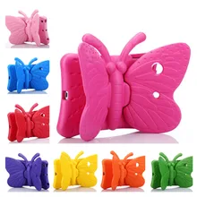 3D EVA противоударный моющийся чехол для iPad air/air2 Pro 9,7 Дети Бабочка Стенд чехол для планшета Полный корпус дети милые