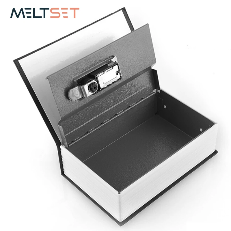 

Secret Dictionary Book Safe Box Hidden Security Storage Box Cash Coin Jewelry Secret Case Money Valuables Lock Box Steel Boxes