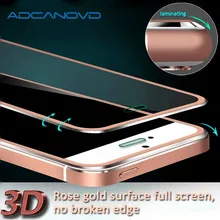2PCS 3D full cover protective glass for iphone 5 5s se aluminum alloy screen protector tempered glass film on iphone se 5s 5 2PCS 3D full cover protective glass for iphone 5 5s se aluminum alloy screen protector tempered glass film on iphone se 5s 5