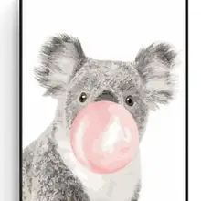 3507 пузырчатая резинка коала-краска комплекты номеров для взрослых DIY