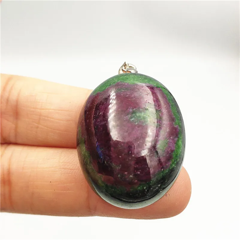 Natural Ruby Zoisite Pendant (3)