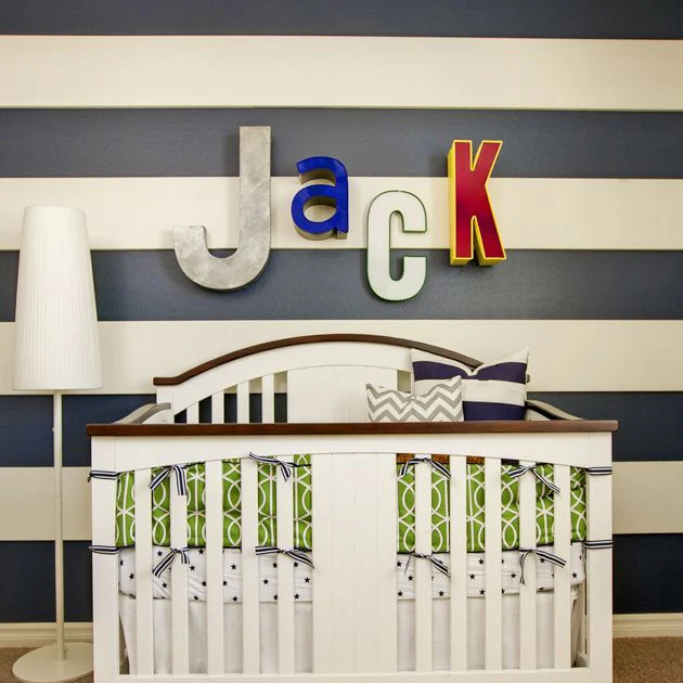 Stripe Wall Sticker Stripe Lines Wall Decals DIY Modern Wall Decors Easy Wall Stickers Kids Room