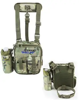 

18*8*20CM iLure Fishing Bag Multi-Functions Waterproof Canvas Fishing Reel Lure Tackle Bag 4 Colors