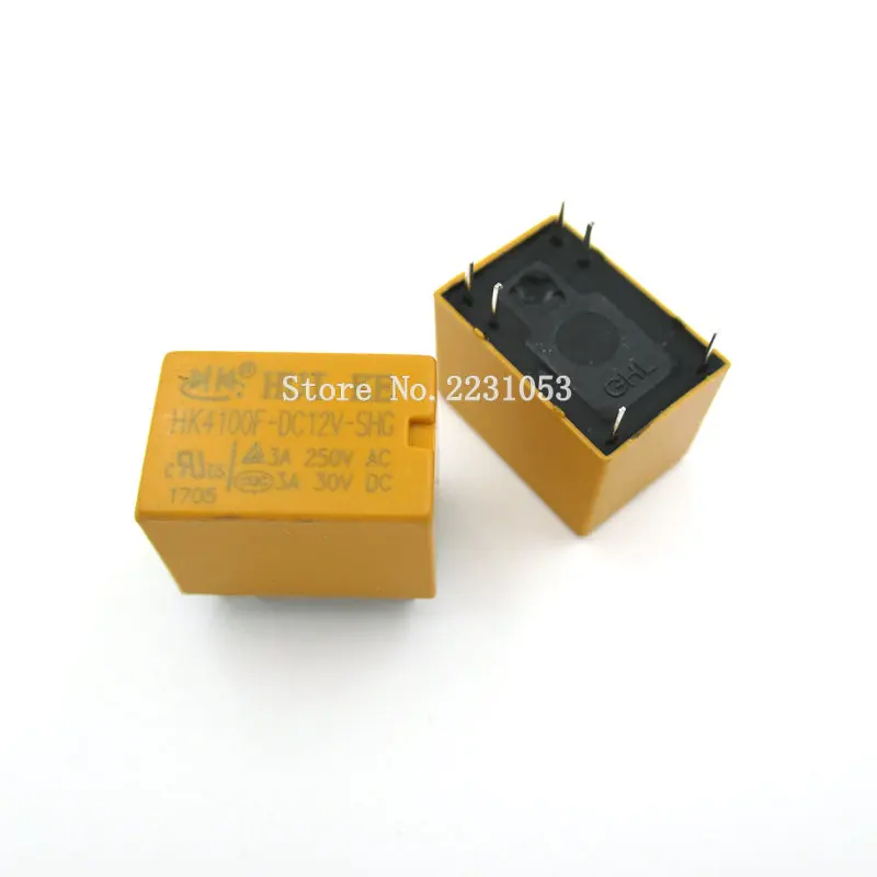 5 шт./лот искусственное реле лампы HK4100F 12 V DIP6 3A 250V AC/ 30V DC|12 v relays|12 relayrelay 250v |