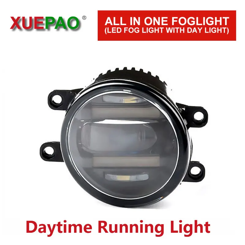 

New Led Fog Light with DRL Daytime Running Lights with Lens Fog Lamps Car Styling Led Refit Original Fog for Lexus IS250