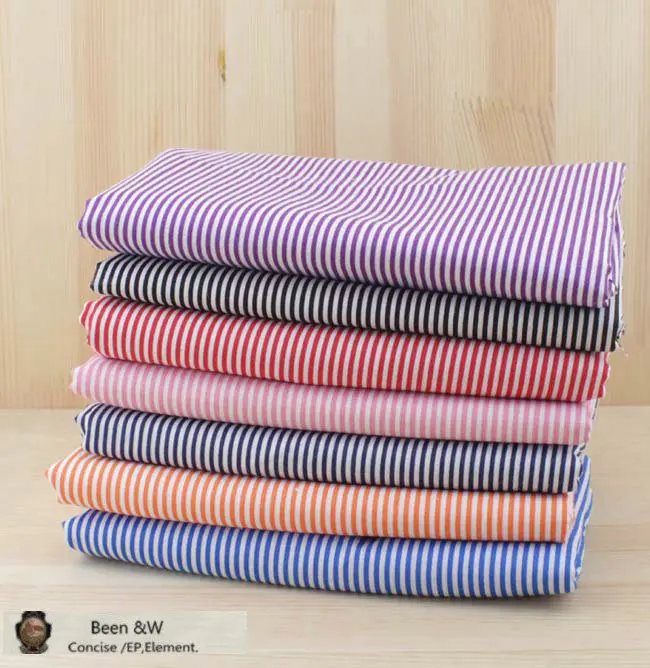 

7 Color Stripe Fabric group,Handwork DIY Patchwork,Quilting Fabric Cloth 50X50CM Free shipping!
