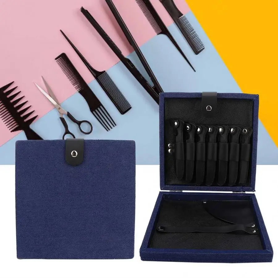 

Portable Haircutting Tools Storage Case Scissors Comb Clipper Hair Styling Tools Container Hair Dryer Diffuser