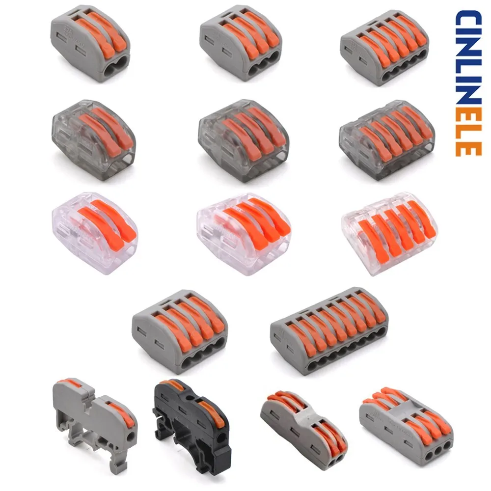 30 и 50 шт. Мини Быстрый Универсальный компактный провод проводки автомобильный разъем и комплект проводник клеммный блок солнечной энергии легко носить с собой