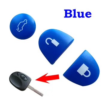 

3 Button For Holden For Commodore For Chevrolet Raven Black Red Blue Key Color Button VS VT VX VY VZ WH WK WL