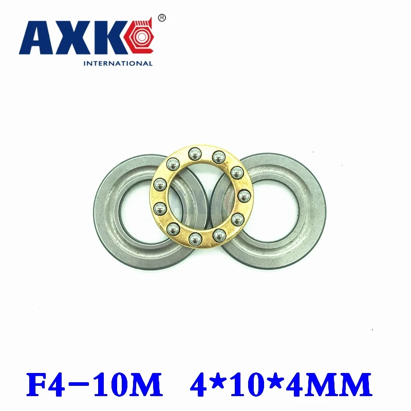 

2023 Hot Sale Limited Steel Axk 10pcs Free Shipping Axial Ball Thrust Bearings F4-10m 4*10*4 Mm Plane Bearing Abec5