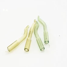 (50pcs)Carp tackle accessories Aligner Rubber Carp Fishing Carp hook sleeve end tackle fishing swivel tackle