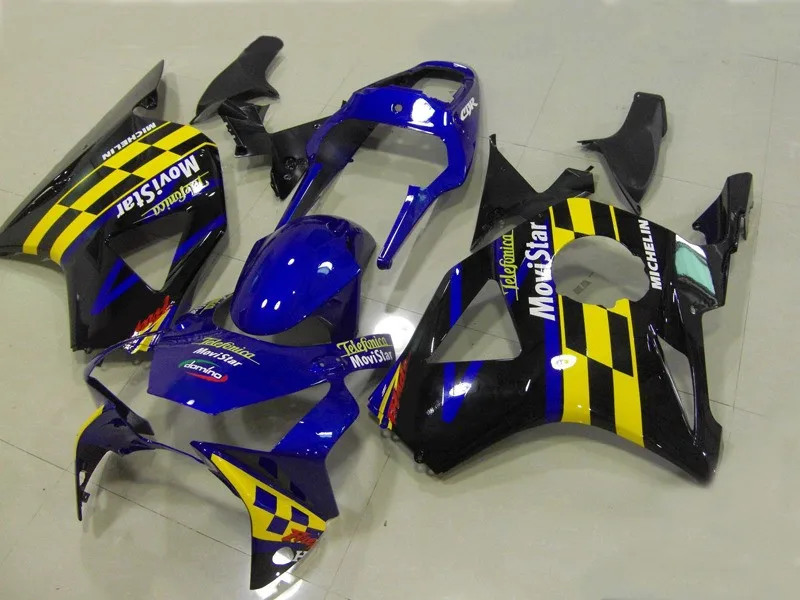 Черные синие желтые Обтекатели для мотоциклов pe CBR900RR 2002 2003 обтекатели CBR 954 RR 02 03