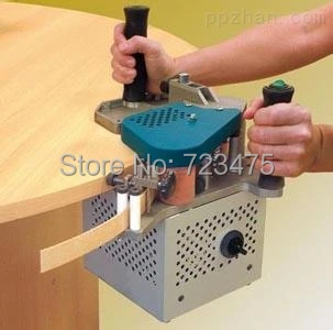 

free shipping JBT90 Portable edge banding machine with speed control 110V/50HZ Plank sealing side