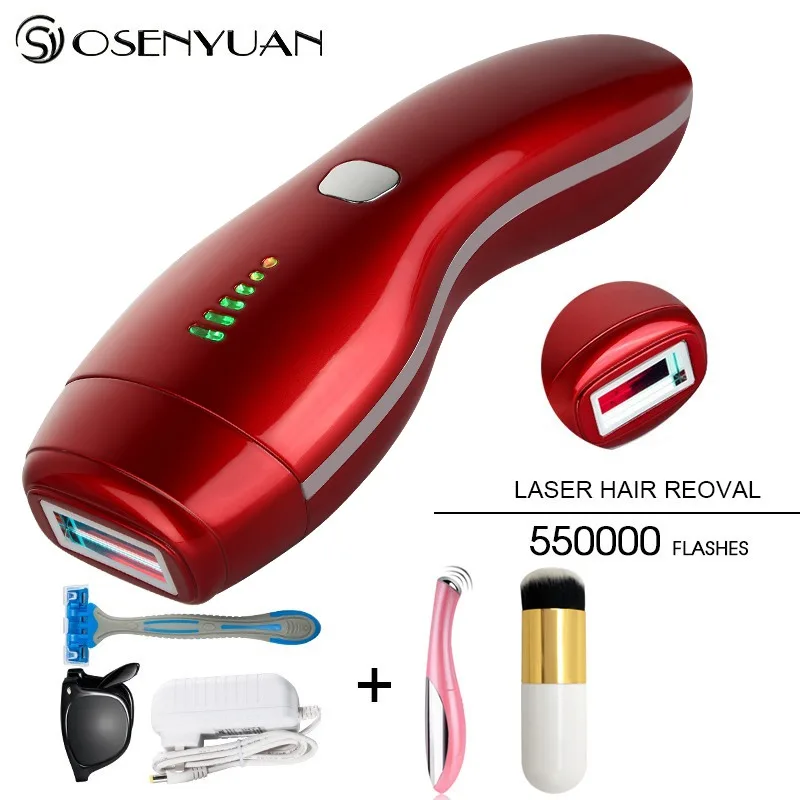 

550000 flash professional permanent IPL epilator laser hair removal electric photo women painless threading hair remover machine