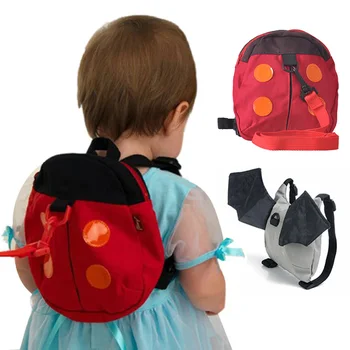 

New Kids Fashion Animal Child School Batman Bag Anti Lost Small Ladybug Backpack Outdoor Camping Pack Travel Dropshipping hot