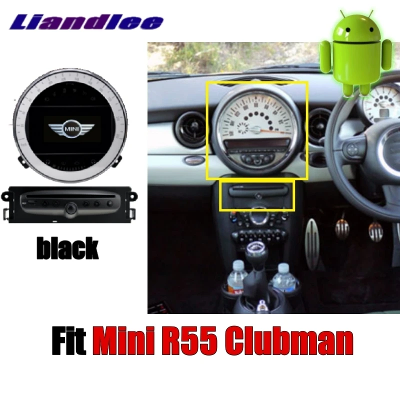 Clearance Liandlee Car Multimedia No DVD Player NAVI For Mini Clubman R55 2007~2014 Android system Car Radio Stereo GPS Map Navigation 2