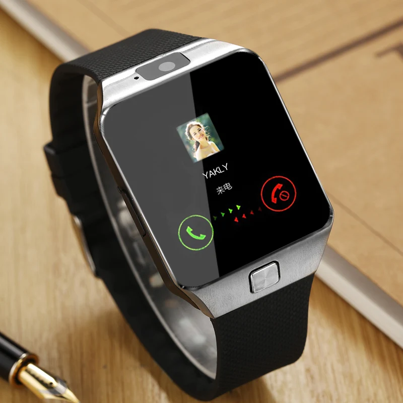 Bluetooth Смарт часы DZ09 звонки/SMS sim-карты камера интеллектуальные наручные телефон часы для iPhone samsung HUAWEI Android