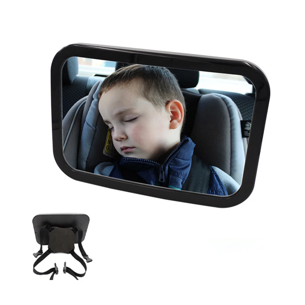 Adjustable 360°Rotate Baby Universal Car Rear View Mirror Shatterproof Glass Wide Safety Backseat | Автомобили и мотоциклы