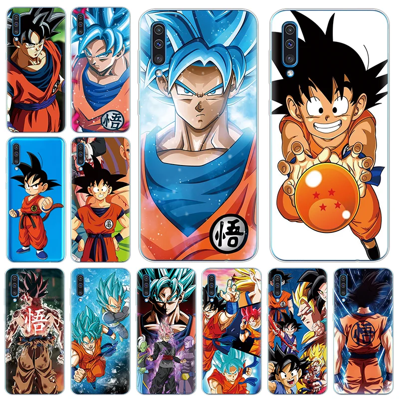 

Dragon Ball Z Super DBZ Goku Fashion Case For Samsung Galaxy A50 TPU Fundas For Samsung A10 A20 A20e A30 A40 A40s A60 A70 Covers