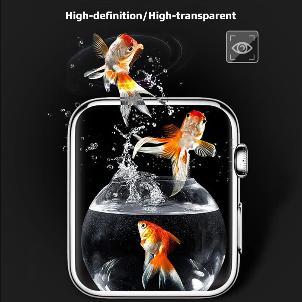 3D 9 H покрытие экрана протектор для iWatch серии 4 2 1 стекло Flim полное закаленное Apple