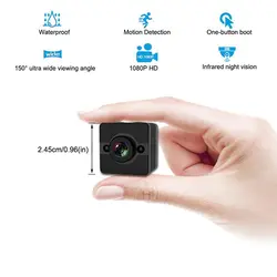 Мини Камера Micro видеокамера Действие Ночное видение цифровой Спорт DV Беспроводной мини голос видео из Камера 1080 P видеонаблюдение камеры