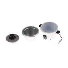 Кухня сцены реквизит для игры металла рисоварка карманная модель Кукольный дом 1:12 Масштаб Кукольный домик Миниатюрные аксессуары