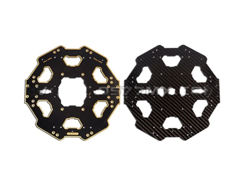 F07283 Tarot Carbon Fiber Folded 6 axis Center Plate TL68P01 Black for Tarot 680 PRO Aircraft