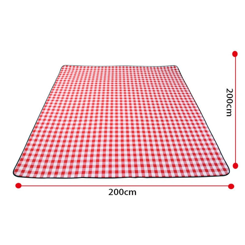Утолщенный коврик, дышащее мягкое одеяло для кемпинга на открытом воздухе, пляжный плед, коврик для пикника, влагостойкий коврик для пикника на открытом воздухе