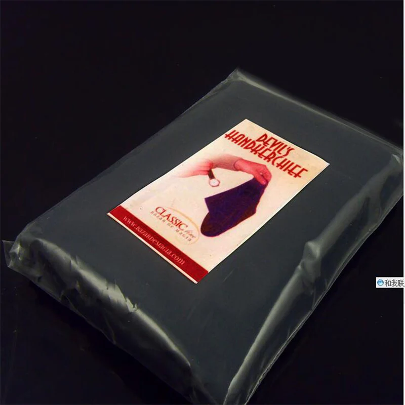  Devil Handkerchief By Bazar Magic Tricks Close-Up Stage Magic Props Magician Gimmicks Funny Magic N