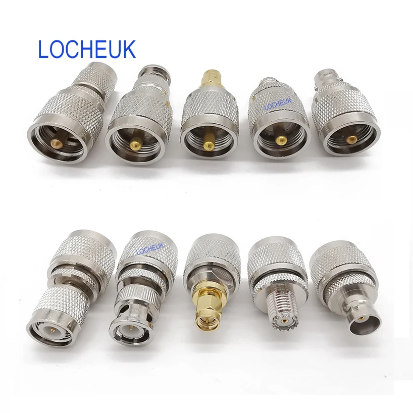 20 Тип RF коаксиальный переходник UHF PL259 радиочастотный адаптер комплекты к SMA SO239