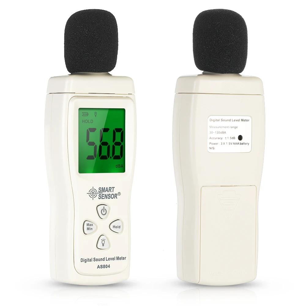 30d-130dBA Digital Sound Level Meter Decibel Diagnostic-tool Monitoring Tester Noise DB Detector Analyzer