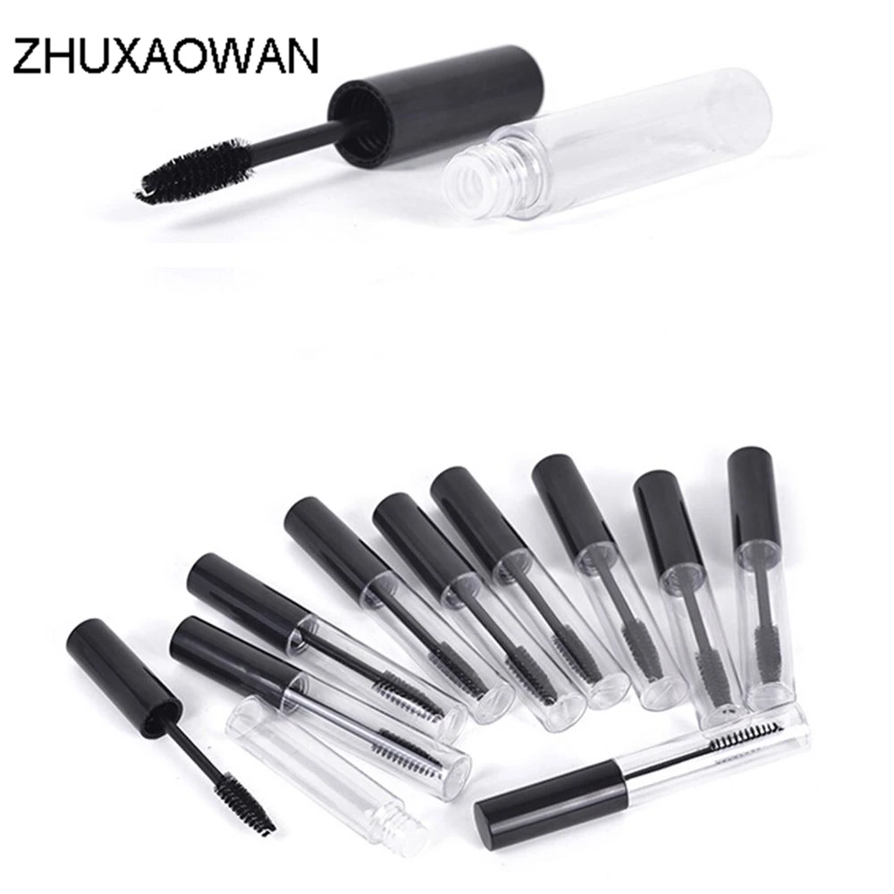 New Hot 10mL Fashionable Empty Black Eyelash Tube Mascara Cream Vial Container Refillable Bottles Accessories Makeup 4