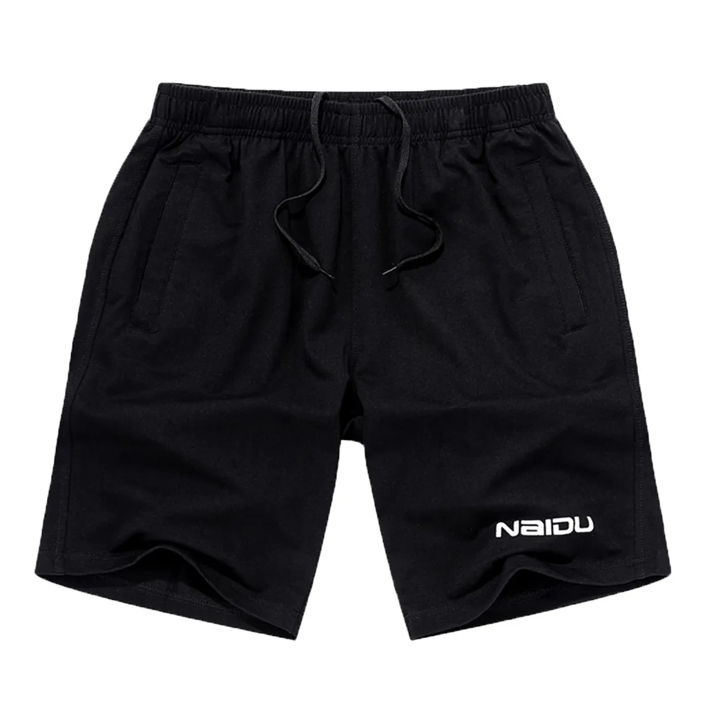 Высококачественные мужские шорты, летние однотонные спортивные шорты для бега, Повседневная Домашняя одежда, большие размеры, мужские шорты, pantalones cortos hombre d90618