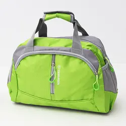 Высокое качество нейлон Водонепроницаемый спортивная сумка Для женщин Для мужчин для спортзала Фитнес тренировки плеч Сумки сумка Йога
