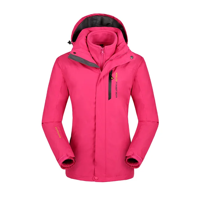 Plus Size snowboard jacket women waterproof snow jackets female Thermal ski jacket Fleece