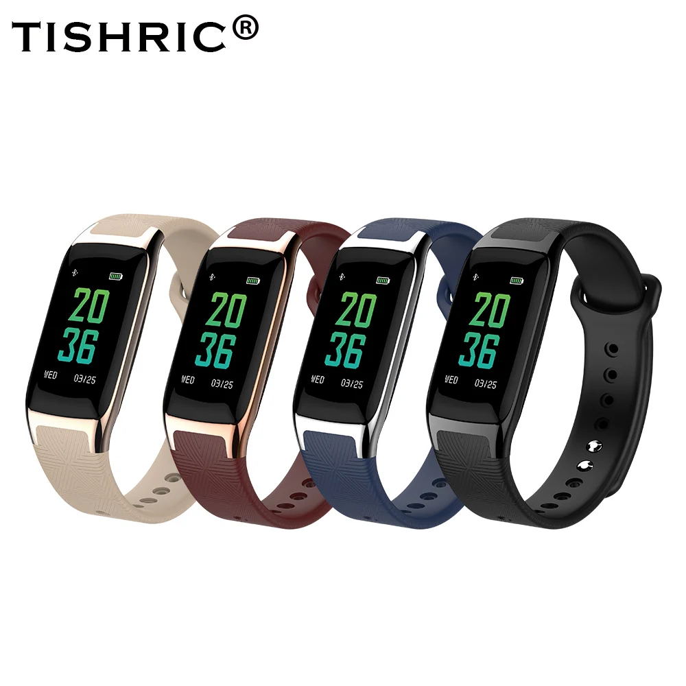 TISHRIC B20 Фитнес браслет IP67 Водонепроницаемый Smart Watch Sport Band несколько режимов деятельности часы NRF52832 задняя фара с насечкой браслет