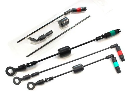 

OLD CARP 5 PCS carp fishing Swingers bite indicators with black Arm three colors for carp fishing in blister packaging