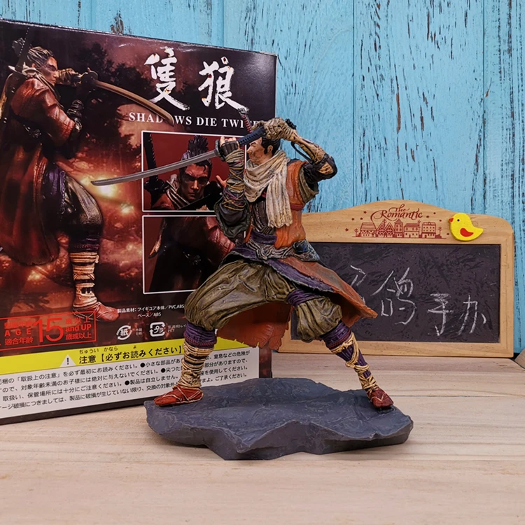Vogue Ninja Shinobi Wolf экшн игра статуя SEKIRO: Shadows Die Twice Battle 20 см фигурка модель