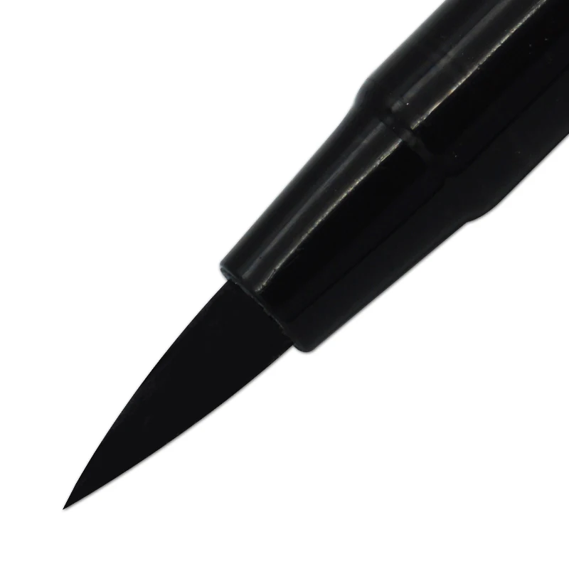 Новинка мягкая кисть Fineliner каллиграфия двойной маркер черные чернила для эскиза