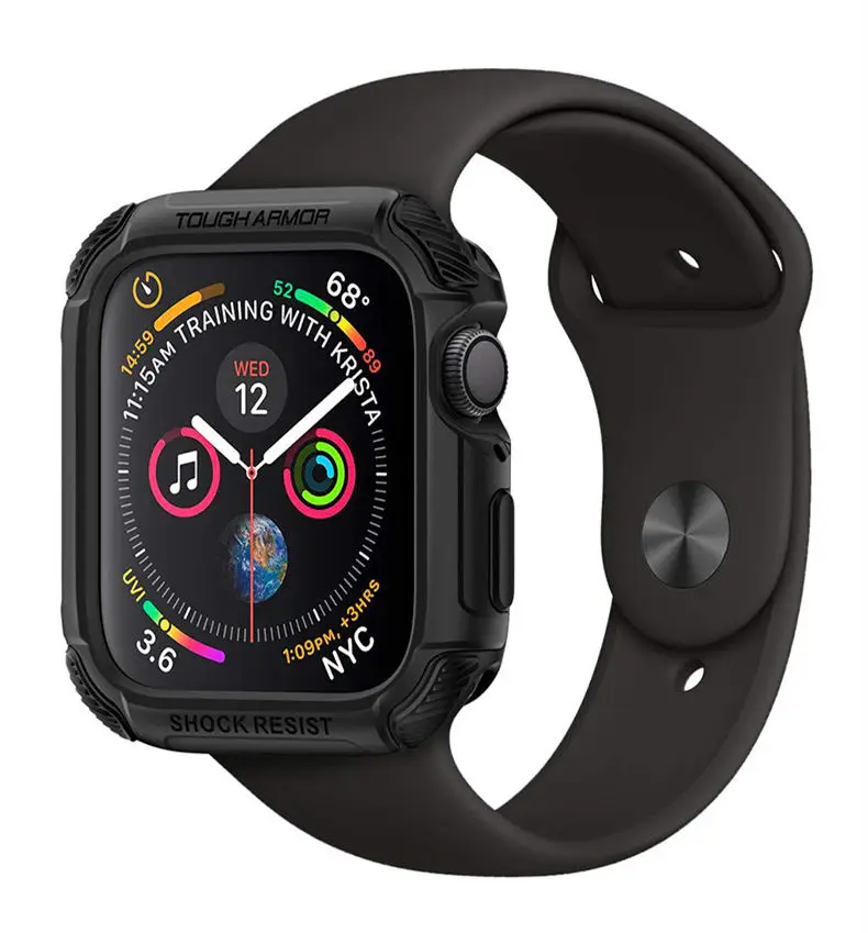 Чехол для Apple Watch, чехол Apple watch 5, 4, 44, m, 40 мм, iWatch 3, 2, 1, 42 мм, 38 мм, универсальный экран, защитный бампер, аксессуары для часов