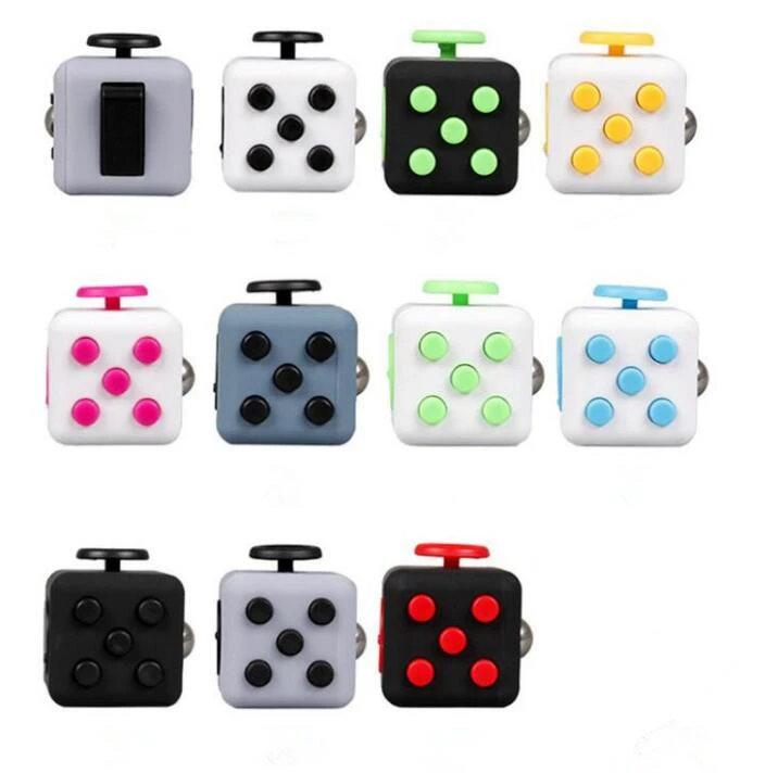 

3.3cm Mini Magic Cube Desk FingerToy Keychain Squeeze Fun Stress Reliever Puzzle Magic Cube
