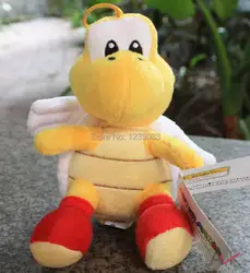 Новый Супер Марио musasabi летящей желтый Youshi Марио плюшевые игрушки куклы 16 см