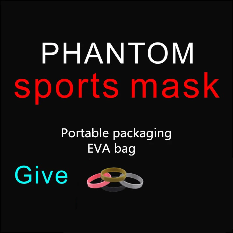 Drop Shipping Hot Sale Good Quality Men Women Phantom Portable Packing Style Sport Outdoor Mask With EVA Bag And Mask 