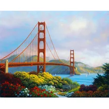 Обычай алмаз живопись эйген фото цветок мост декорации 5d Мандала алмазов картина фильмы полный квадратный/круглый maison птица балетки