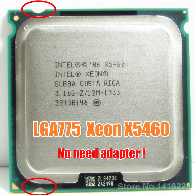 Intel Xeon X5460 Processor 3.16ghz 12mb 1333mhz Cpu Works On Lga 775  Motherboard - Cpus - AliExpress