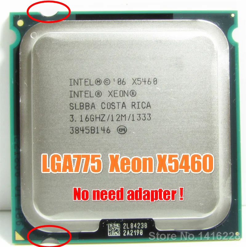 Used Intel Xeon X5460 Processor 3.16GHz 12MB 1333MHz cpu works on LGA 775  motherboard - AliExpress