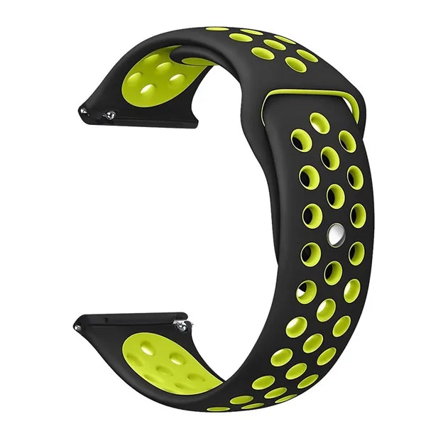 Мягкие силиконовые сменные спортивные часы-браслет ремешок для Fitbit Versa браслет наручные часы красочная тесьма новое поступление - Цвет: Black yellow