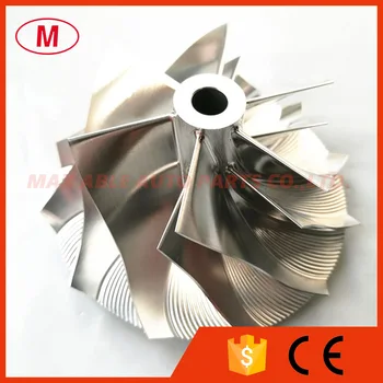 

RHG6 High Performance Turbo Aluminum 2024/Milling/Billet compressor wheel 60.65/82.05mm 6+6 blades for Chevy 6.6L