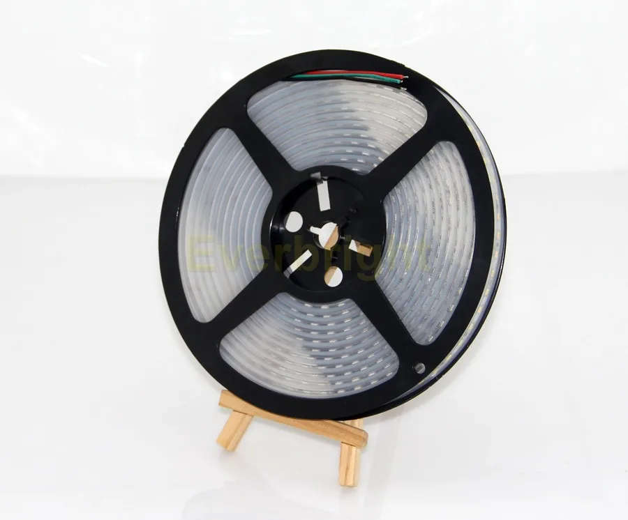 Temperatura de Cor Conduziu a Tira Metros Lote Ajustável Branca Dupla Cct 24v 5m 1080leds 3014smd cw ww Ip67 Impermeável 5 - 12 Luzes e Iluminação